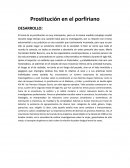 Prostitucion en el profiriato