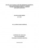 FACULTAD DE INGENIERIA PROGRAMA DE INGENIERIA INDUSTRIAL