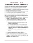 Transtorno obsesivo – compulsivo