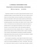 EL APRENDIZAJE: CONDICIONAMIENTO VICARIO.