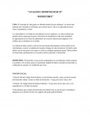 Analisis criminologico. Homicidio