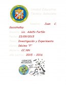 Investigación y Experimento