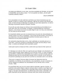 Un buen líder.. Página 1