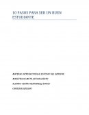 10 pasos para ser un buen estudiante