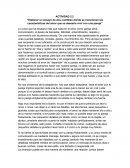 Actividad Elaborar un ensayo de dos cuartillas donde se mencionen las características del amor que se desearía vivir con una pareja