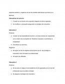 Aspectos positivos y negativos de las dos posibles alternativas que tiene la Lic. Martínez