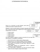 EL PROCESADOR DE TEXTOS WORD
