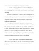 ESTRUCTURAS ORGANIZATIVAS Y RECURSOS HUMANOS