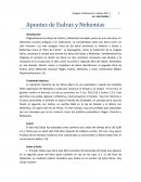 Apuntes de Esdras y Nehemías