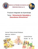 Alimentación saludable y desordenes alimenticios