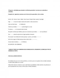 Adverbios y verboides. Página 1
