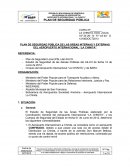 PLAN DE SEGURIDAD PÚBLICA DE LAS ÁREAS INTERNAS Y EXTERNAS DE AEROPUERTO