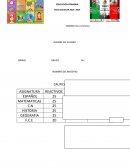 Examen tercer bloque quinto grado