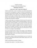 ¿Qué es un niño? ¿Qué es la infancia?