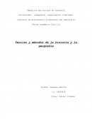 Teorías y métodos de la historia y la geografía