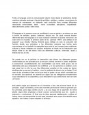 El lenguaje y la comunicación.