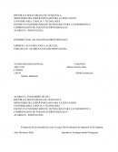 INFORME FINAL DE PASANTIAS PROFESIONALES