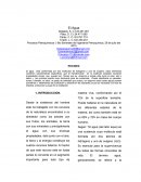 Informe del los procesos del agua