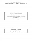 Análisis de Operaciones Financieras e Inversiones Conceptos Básicos