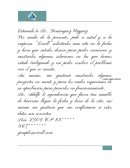 Carta sin descifrar datos.