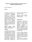 FUERZAS EN LA ADHESIÓN DESTINARIA RELACIONADA CON LOS SISTEMAS DE ADHESIÓN ACTUALES