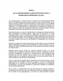 Ensayo sobre La Neuroeconomía