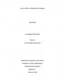 Ensayo de Investigación de Mercados.