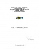 REPÚBLICA BOLIVARIANA DE VENEZUELA UNIVERSIDAD DE FALCÓN FACULTAD DE CIENCIAS JURÍDICAS Y POLÍTICAS