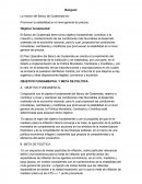 La misión del Banco de Guatemala.