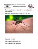¨Enfermedad por el virus de Zika¨