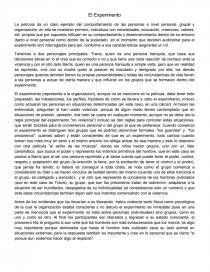 El experimento.. Página 1