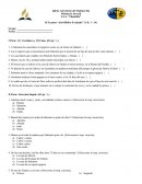 II Examen “Año Bíblico Evaluado” (1 R. 1 - 14)