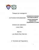 Actividad integradora La importancia de una buena nutrición