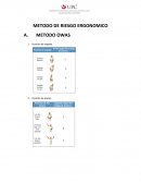 MÉTODO DE RIESGO ERGONÓMICO