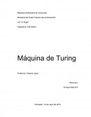 La máquina de Turing es un dispositivo que decodifica símbolos sobre una cinta de acuerdo una tabla de reglas. Esta máquina puede ser adaptada para simular la lógica de cualquier algoritmo computacional,