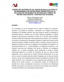 DISEÑO DEL ENTORNO DE UN JuEGAS Multifuncional PARA EL ENTRENAMIENTO DE ESTRATEGIAS HEURISTICAS EN LA SOLUCIÓN DE PROBLEMAS DE NATURALEZA VERBAL DE ESTRUCTURA ADITIVA Y SUSTRACTIVA (ProVEAS)