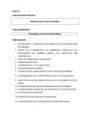 AVANCE DE LA FORMACIÓN Y EL DESARROLLO CRÍTICO DE LOS ESTUDIANTES DE PRIMERO BÁSICO DEL INSTITUTO POR COOPERATIVA