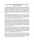 ¿Cómo influye en el desarrollo infantil el asistir a una escuela rural o a una urbana?