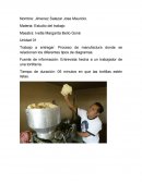 Proceso de manufactura donde se relacionan los diferentes tipos de diagramas