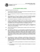 Que en las deducciones de inversiones se proceda en los términos de la Sección II de este Capítulo.