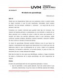 Mi diario de aprendizaje.