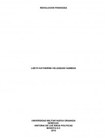 Resumen PARTIDOS POLITICOS Y CONSTITUCIONES POLITICAS DE LA REVOLUCION FRANCESA. Página 1