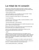 La mitad de mi corazón.