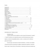 Discriminación y desigualdad. Consecuencias