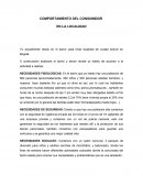 COMPORTAMIENTO DEL CONSUMIDOR EN LA LOCALIDAD.
