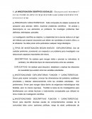 LA INVESTIGACIÓN CIENTÍFICO-SOCIAL