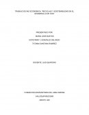 TRABAJO DE ING ECONOMICA: “RECICLAJE Y SOSTENIBILIDAD EN EL DESARROLLO DE VIAS”