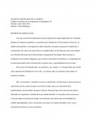 Reporte de meditación