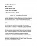 Ensayo: Mezcla de mercados