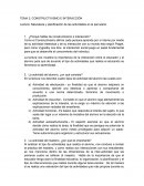 TEMA 2: CONSTRUCTIVISMO E INTERACCIÓN